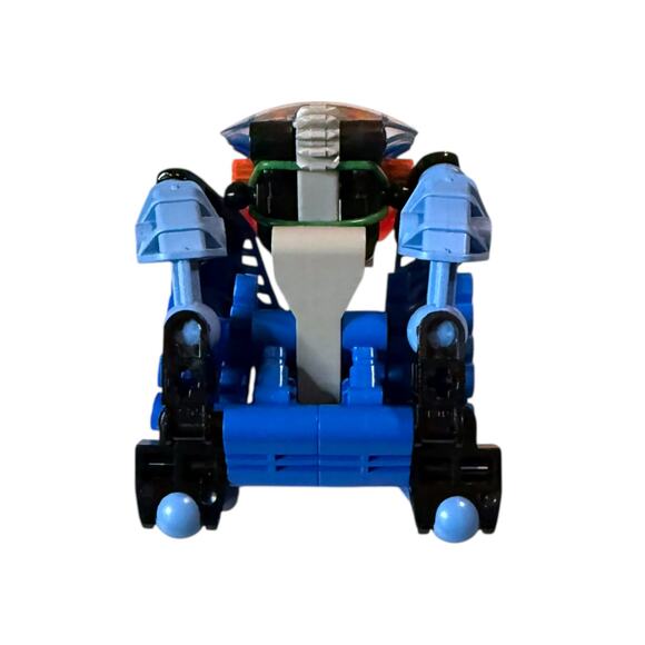 Vintage LEGO BIONICLE Gahlok Blue Orange 8562 Set with Canister NO BOOKLET - Picture 10 of 13